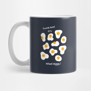 Cute Cartoon Fried Eggs Hand Drawn Mug